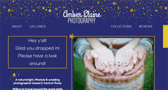 Desktop Screenshot of amberelaine.com